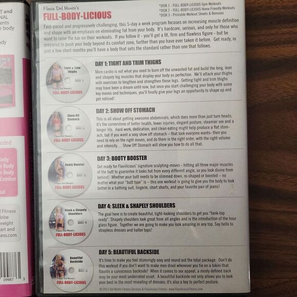 Exercise DVD Lot Jillian Michaels Extreme Shed & Shred Rev4 Natalie Jill Workout - Picture 4 of 10